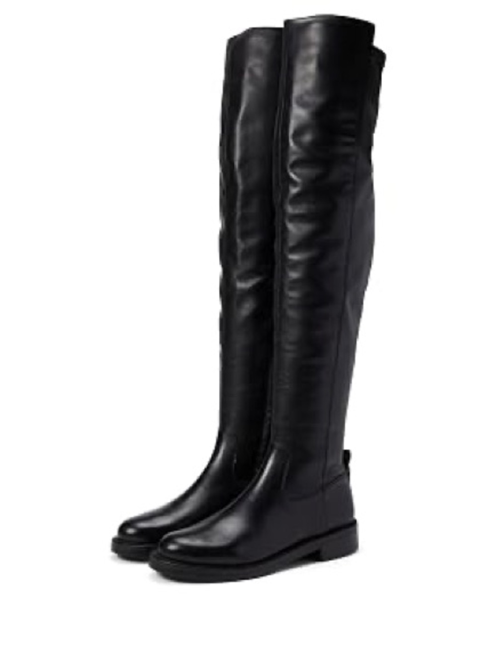 NEW!! Women's Sam Edelman Narisa Black Over-the-Knee Leather Boots Size 7.5M